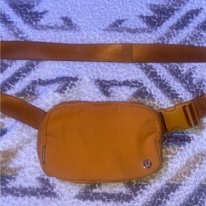 lululemon autumn orange Belt Bag